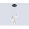 Стеклянный подвесной светильник High Light LH11156 цвет янтарь Ambrella