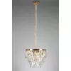 Хрустальная подвесная люстра 729 OML-72903-09 прозрачная Omnilux