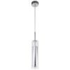 Стеклянный подвесной светильник Aenigma 2555-1P прозрачный цилиндр Favourite