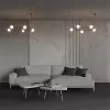 Трековый светильник Luna TR236-1-5W3K-B белый форма шар Maytoni