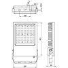 Стеклянный прожектор уличный Atik 732102 белый Deko-Light