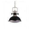 Стеклянный подвесной светильник Batore LDP 274-1 BK белый Lumina Deco