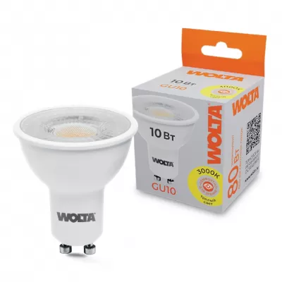 Лампочка светодиодная  WSTD-PAR16-220V10W3KGU10-L Wolta