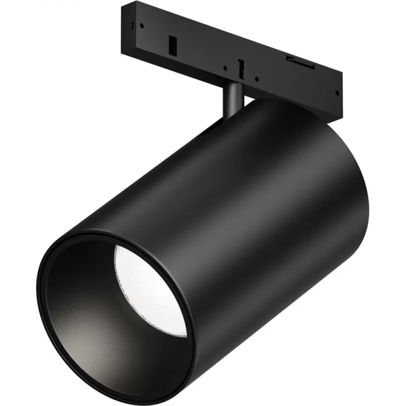Трековый светильник Focus Led TR187-1-5W4K-M-B черный цилиндр Maytoni Трековый светильник Focus Led TR187-1-5W4K-M-B черный цилиндр Maytoni