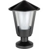 Стеклянный наземный фонарь SEUL 1254S Bl прозрачный конус Oasis Light