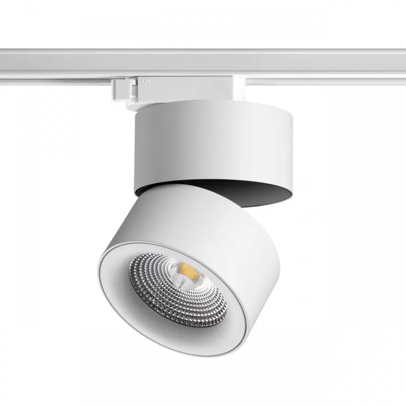 Трековый светильник Groda 358786 белый цилиндр Novotech Трековый светильник Groda 358786 белый цилиндр Novotech