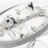 Подвесная люстра Knox LSP-7412 прозрачная Lussole