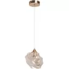 Стеклянный подвесной светильник Соло 112011601 DeMarkt