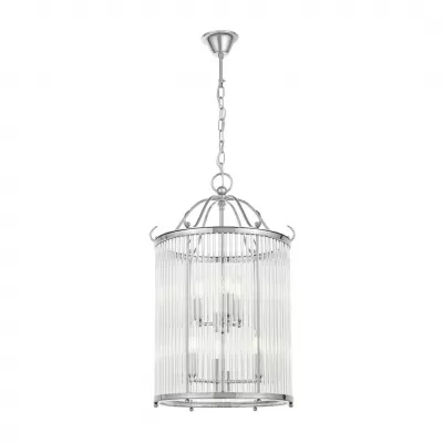 Подвесная люстра  LDP 1235-6 CHR Lumina Deco цилиндр