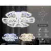 Потолочная люстра Acrylica FA2922 прозрачная Ambrella