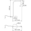 Интерьерная настольная лампа Saga T111018WW3TLB цилиндр черный