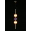 Стеклянный подвесной светильник Zhizel APL.608.16.03 форма шар Aployt