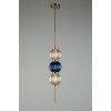 Стеклянный подвесной светильник Zhizel APL.608.16.03 форма шар Aployt