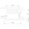 Точечный светильник Kita 25024/LED круглый белый Elektrostandard