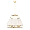 Подвесная люстра Isabella VL4254P07 конус белая Vele Luce