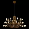Подвесная люстра Coppelia 10476 Gold цилиндр белая Loft It