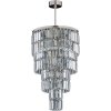Хрустальная потолочная люстра Ellini ELL-ZW-10(BN)350/II прозрачная Kutek