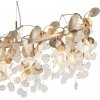 Стеклянная подвесная люстра Coins 5104/8A прозрачная Odeon Light