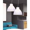 Подвесной светильник Cornella LDP 8358 WT белый конус Lumina Deco