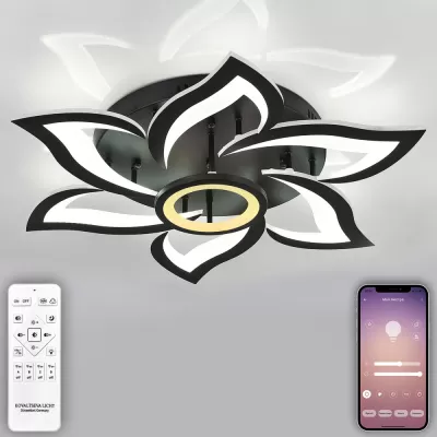 Потолочная люстра Olimp HIGH-TECH LED LAMPS 82020 BLACK Natali Kovaltseva германия