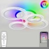 Потолочная люстра  LED LAMPS 81407 белая Natali Kovaltseva