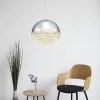 Хрустальный подвесной светильник Ruacana 615/S LED форма шар прозрачный Escada
