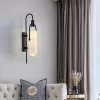 Стеклянное бра Arc Well B6066W/S black/white цилиндр белое DeLight Collection