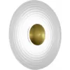 Стеклянный настенный светильник Mon SL6125.311.01 круглый прозрачный ST Luce