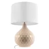 Интерьерная настольная лампа Honeybee 10511T цилиндр белый Loft It