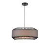 Подвесной светильник Morgan 983 VL4042P03 черный цилиндр Vele Luce