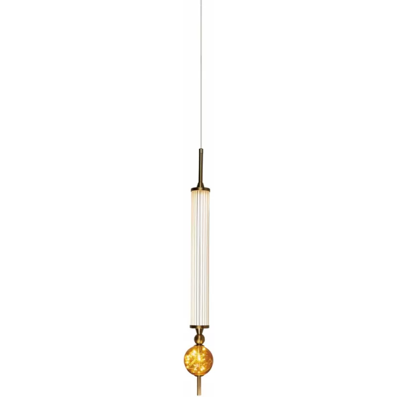 Стеклянный подвесной светильник OD2503 OD2503-1 gold белый форма шар DeLight Collection Стеклянный подвесной светильник OD2503 OD2503-1 gold белый форма шар DeLight Collection