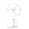Потолочная люстра Axis MOD106CL-L40G3K белая Maytoni