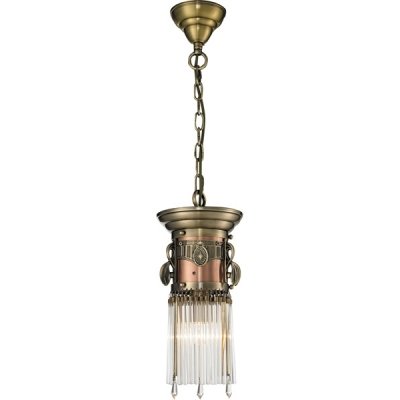 Подвесной светильник 664 664-01-56 antique brass N-Light дизайнерский