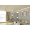 Стеклянная потолочная люстра Bastoncino SL429.403.06 форма шар белая ST Luce