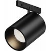 Трековый светильник Focus Led TR187-1-9W3K-M-B цилиндр черный Maytoni