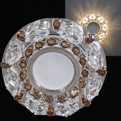 Точечный светильник  22093-9.0-001PL MR16+LED3W CL+GR