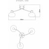Потолочная люстра Latona A7556PL-3AB Artelamp