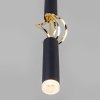 Подвесной светильник Lance 50191/1 LED черный / золото цилиндр желтый Eurosvet
