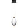 Стеклянный подвесной светильник Ice SL6130.403.06 белый ST Luce