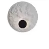 Настенный светильник Moon F099-9W-3000K WH-BK прозрачный iLedex