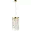 Хрустальный подвесной светильник Chokka 5028/3 прозрачный Odeon Light