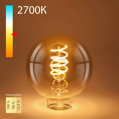 Лампочка светодиодная филаментная Dimmable F BLE2747 Elektrostandard