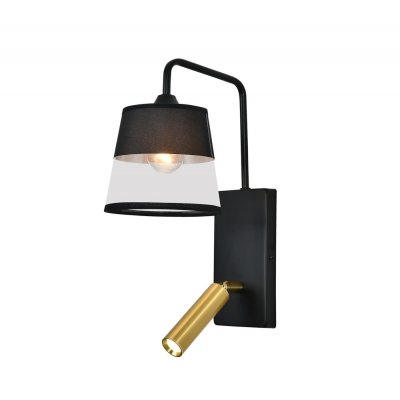 Бра Comfy 598/1A Black/Brass Escada