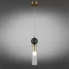 Стеклянный подвесной светильник Izidora APL.337.06.01 прозрачный цилиндр Aployt