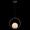 Стеклянный подвесной светильник Glob LOFT2600-A форма шар белый Loft It
