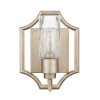 Стеклянное бра Elsa VL4214W01 прозрачное цилиндр Vele Luce