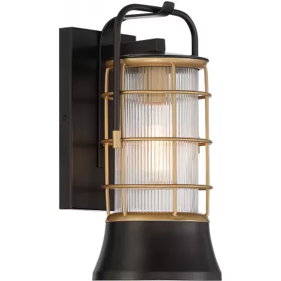 Настенный светильник уличный Rivamar QN-RIVAMAR-S-BLK-GD