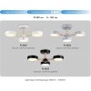 Потолочная люстра Comfort FL4822 круглая белая Ambrella