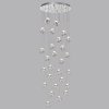Потолочная люстра Jemstone 5084/120L форма шар прозрачная Odeon Light