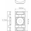 Комплект накладной Round Line Surface Mounting Kit DL20355, DL20356